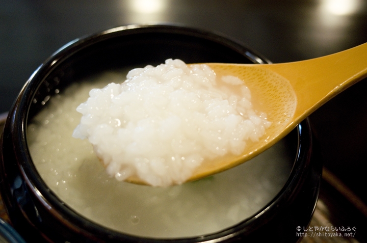 「瓢亭」で食べる朝粥♪ 4,500円の京都贅沢朝ごはん